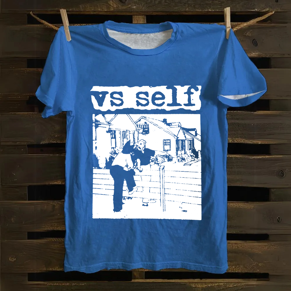 Unisex Vintage Vs Self Singer Cotton T-Shirt