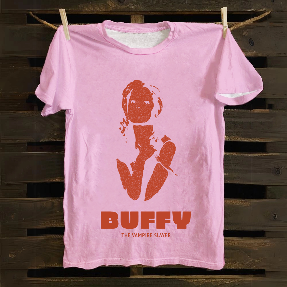 Buffy The Vampire Slayer TV Series Vintage cotton T-Shirt