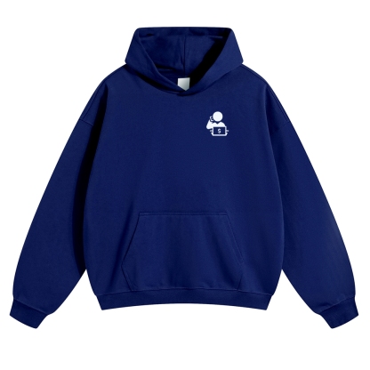 Trader Solid Color Hoodie