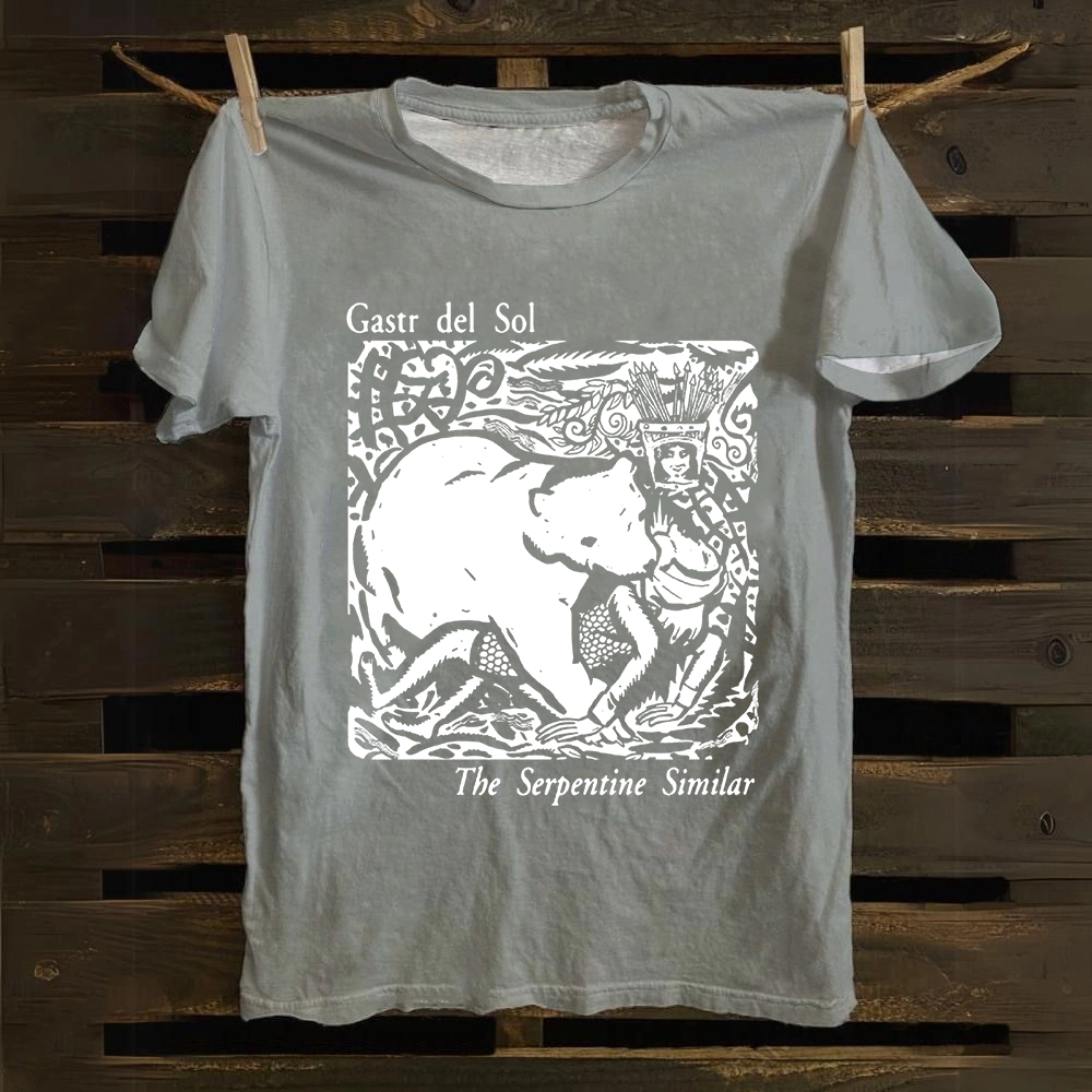 Unisex Vintage  Gastr del Sol Band Cotton T-Shirt