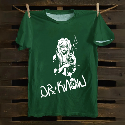 Unisex Vintage  Dr. Know Band  Cotton T-Shirt