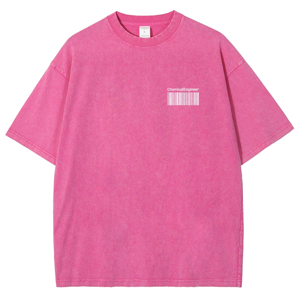 Chemical Engineer Unisex Fit Washed T-Shirt