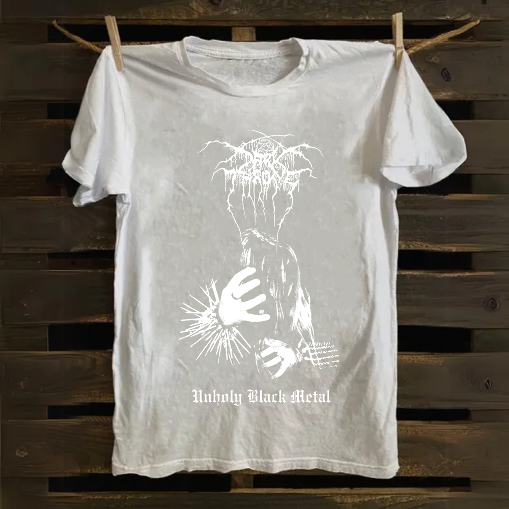 Unisex Vintage Darkthrone cotton T-Shirt