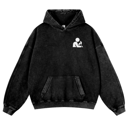 Laboratory Scientist Casual Washed Hoodie