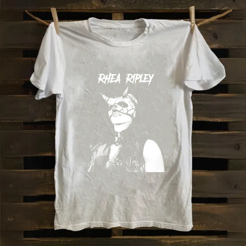 WWE Rhea Ripley The Mask Cotton T-Shirt
