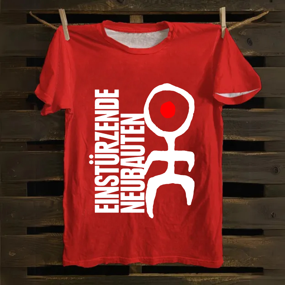 Unisex Vintage Einstürzende Neubauten Band  Cotton T-Shirt