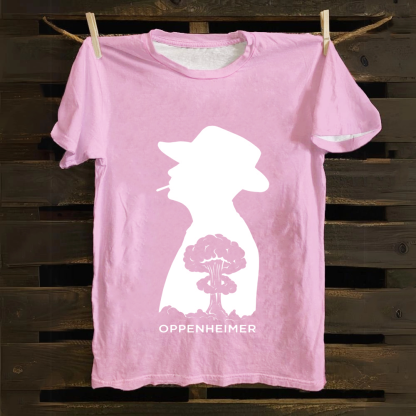 Unisex Vintage  Oppenheimer Movie  Cotton T-Shirt