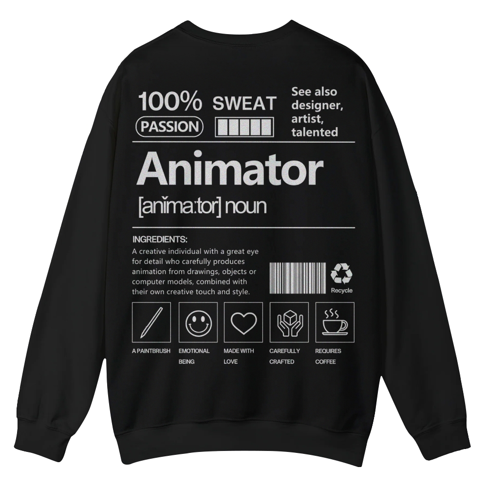 Animator Casual Crewneck Sweatshirt