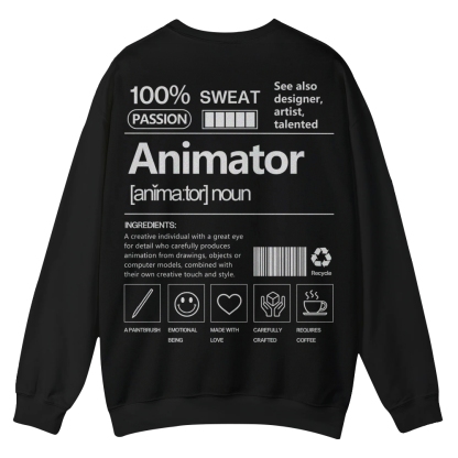 Animator Casual Crewneck Sweatshirt