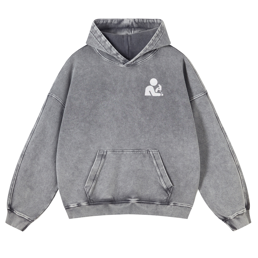 Laboratory Scientist Casual Washed Hoodie