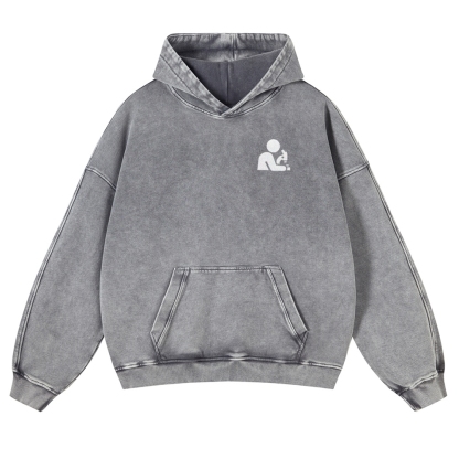 Laboratory Scientist Casual Washed Hoodie