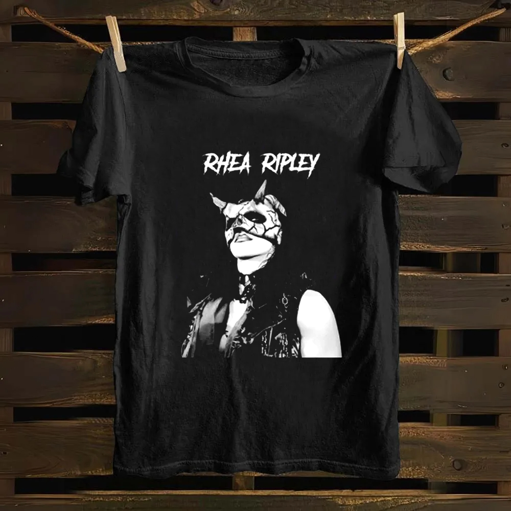 WWE Rhea Ripley The Mask Cotton T-Shirt