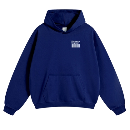 Petroleum Engineer Solid Color Hoodie