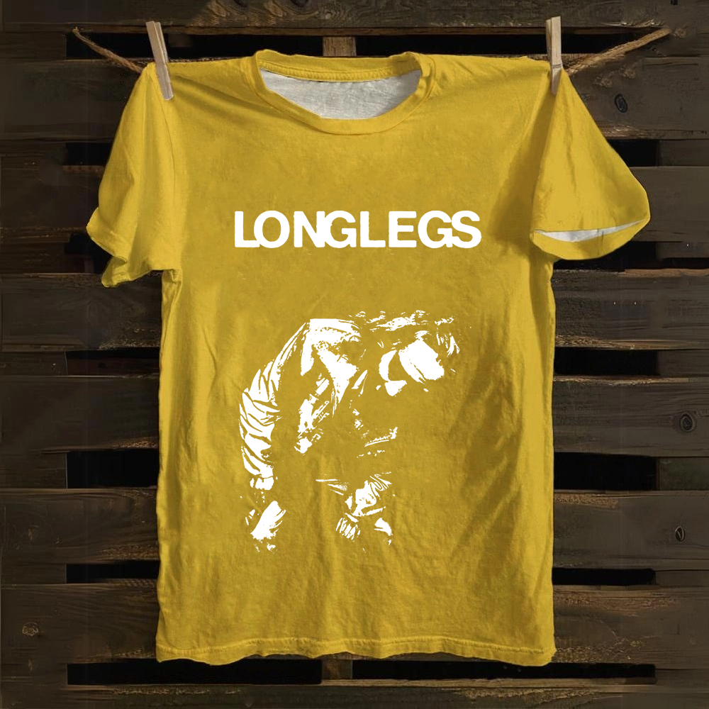 Unisex Vintage Longlegs Horror Movie Cotton T-Shirt