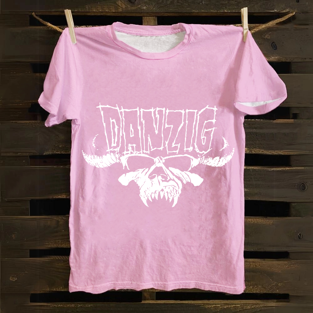 Unisex Vintage DANZIG cotton T-Shirt