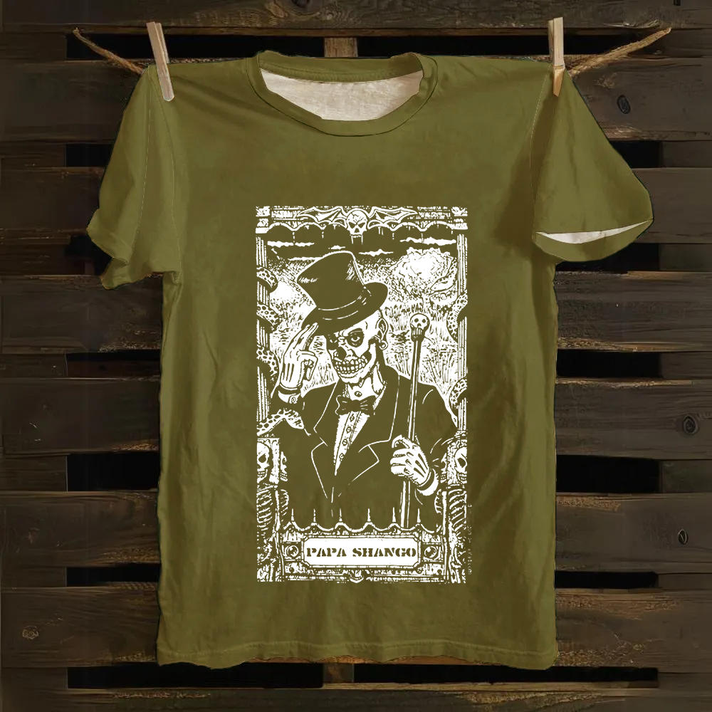 WWE Papa shango  Cotton T-Shirt