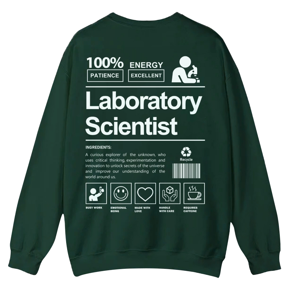 Laboratory Scientist Casual Crewneck Sweatshirt