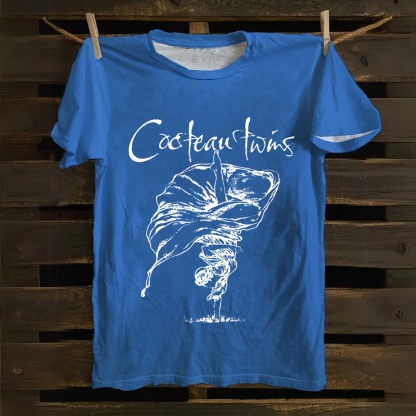 Unisex Vintage Cocteau Twins Band  Cotton T-Shirt