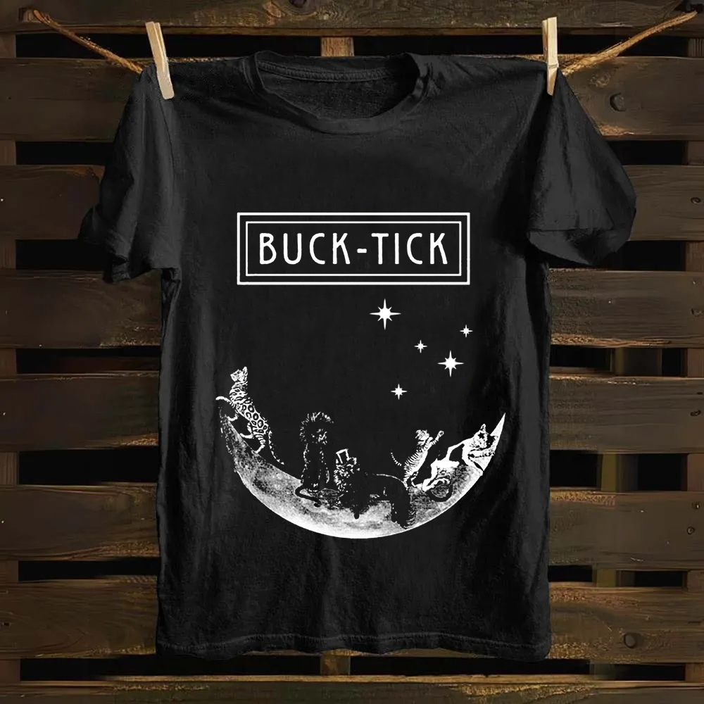 Unisex Vintage Buck-Tick Band  Cotton T-Shirt