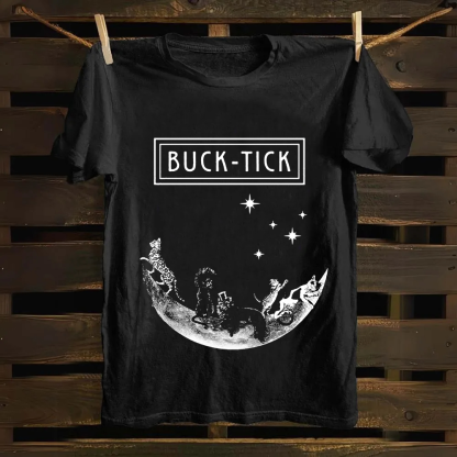 Unisex Vintage Buck-Tick Band  Cotton T-Shirt