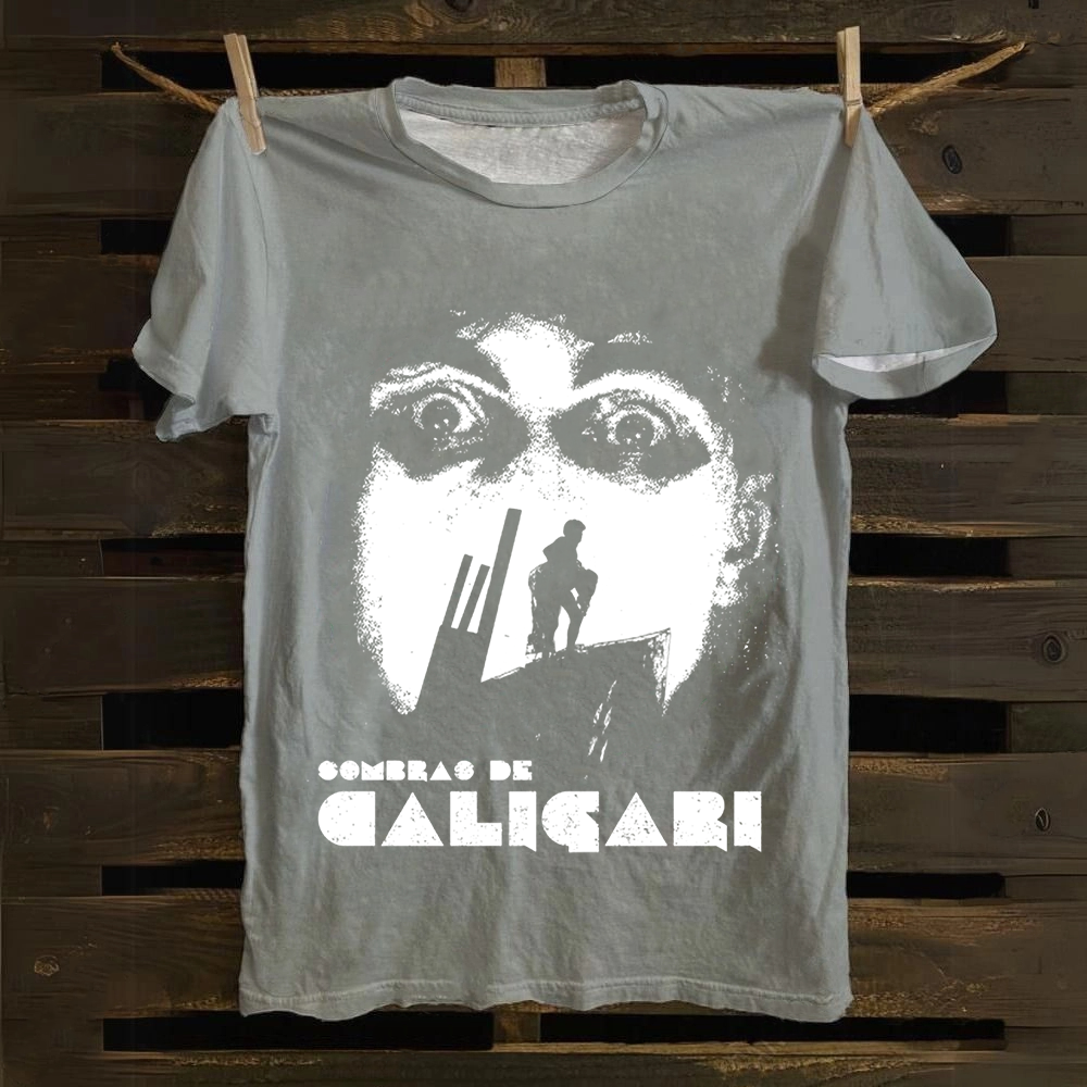 Unisex Vintage Cab-i-net of Dr. Cali-gari Cotton T-Shirt