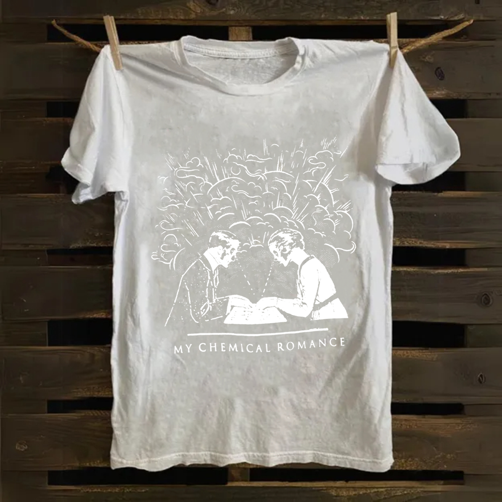 Unisex Vintage My chemical romance Band Cotton T-Shirt