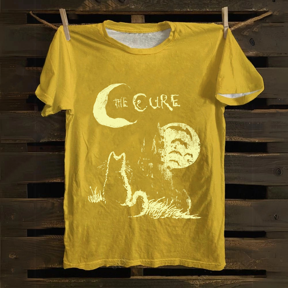 Unisex Vintage The Cure cotton T-Shirt