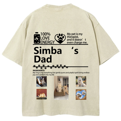 Pets Photos Creative Customized Unisex T-shirt