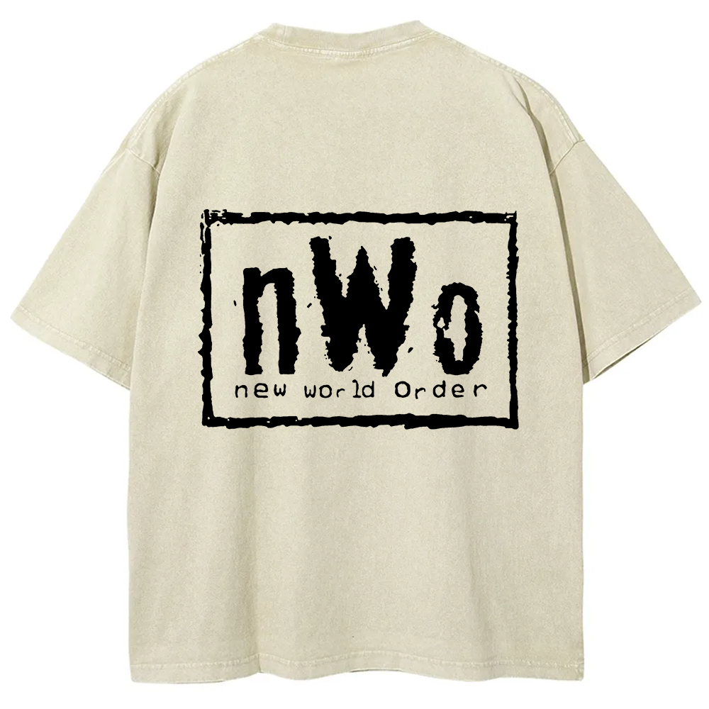 Wrestling Washed Nwo New World Order WWE T-Shirt