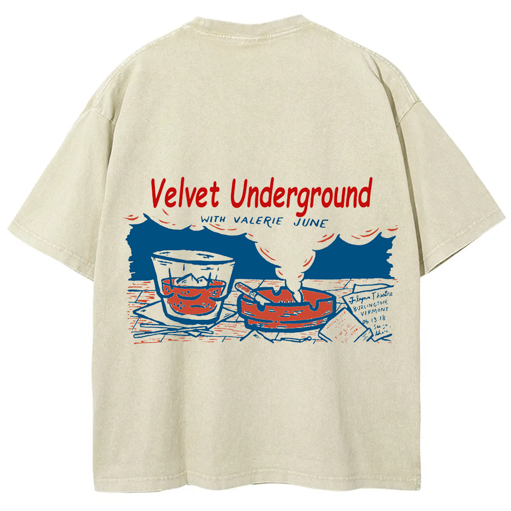Unisex The Velvet Underground Band T-shirt