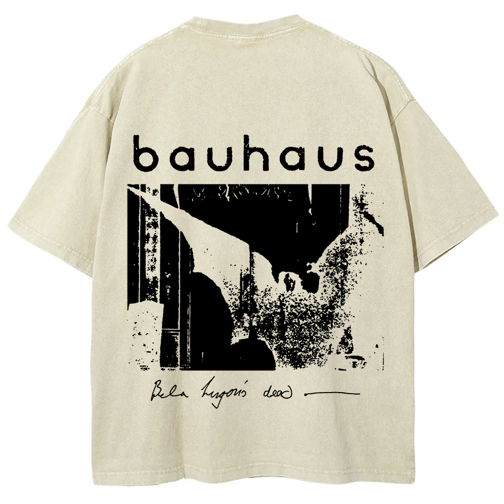 Unisex cotton Bauhaus Rock Band T-shirt