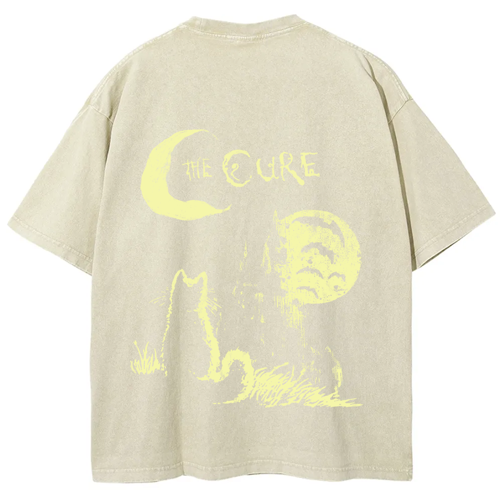  Unisex Vintage Washed The Cure Tank Top T-Shirt