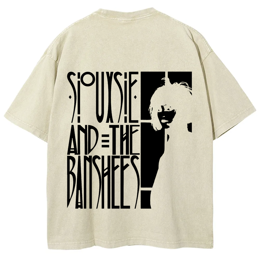 Unisex Vintage Washed Siouxsie and the Banshees T-Shirt