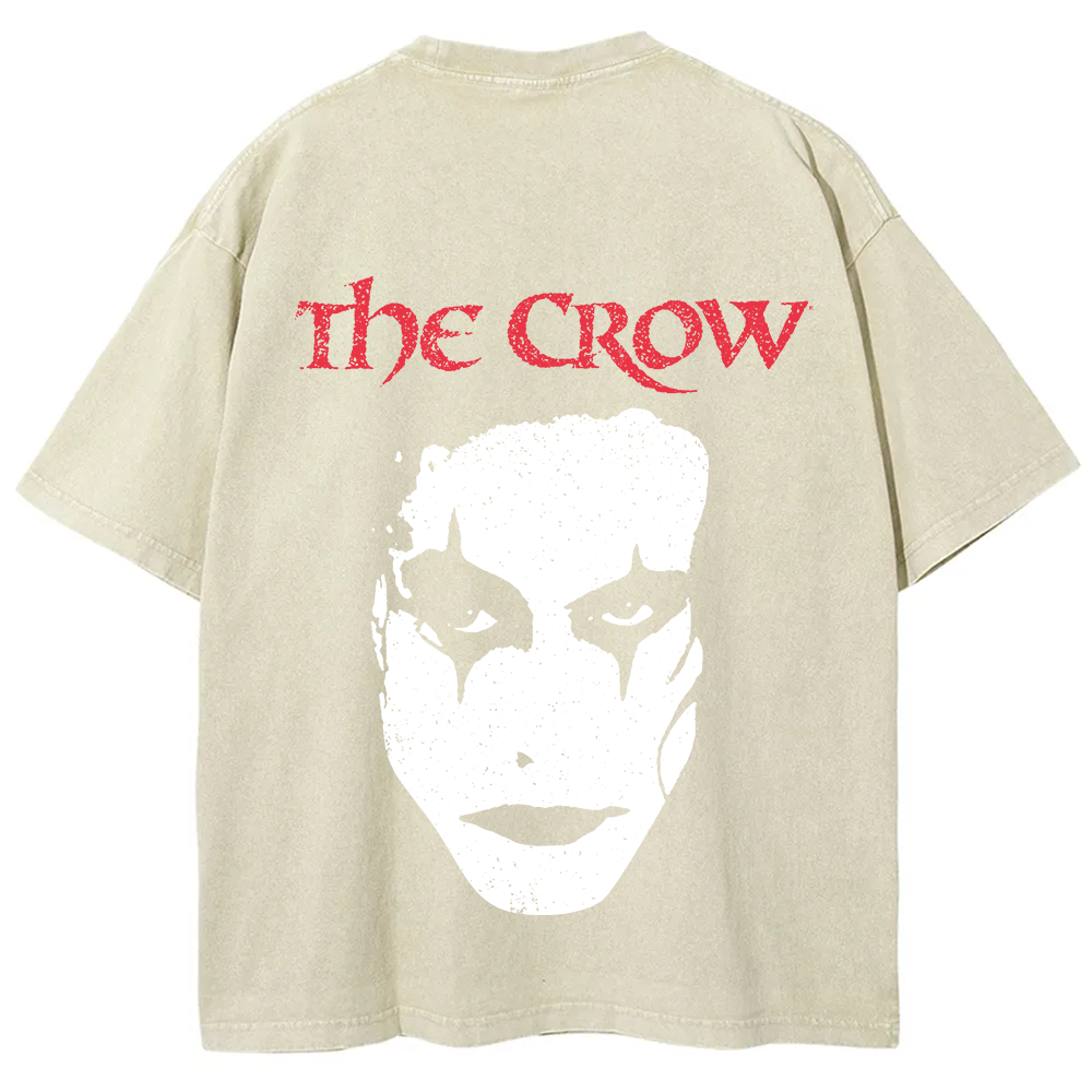Unisex Vintage Washed The Crow T-Shirt
