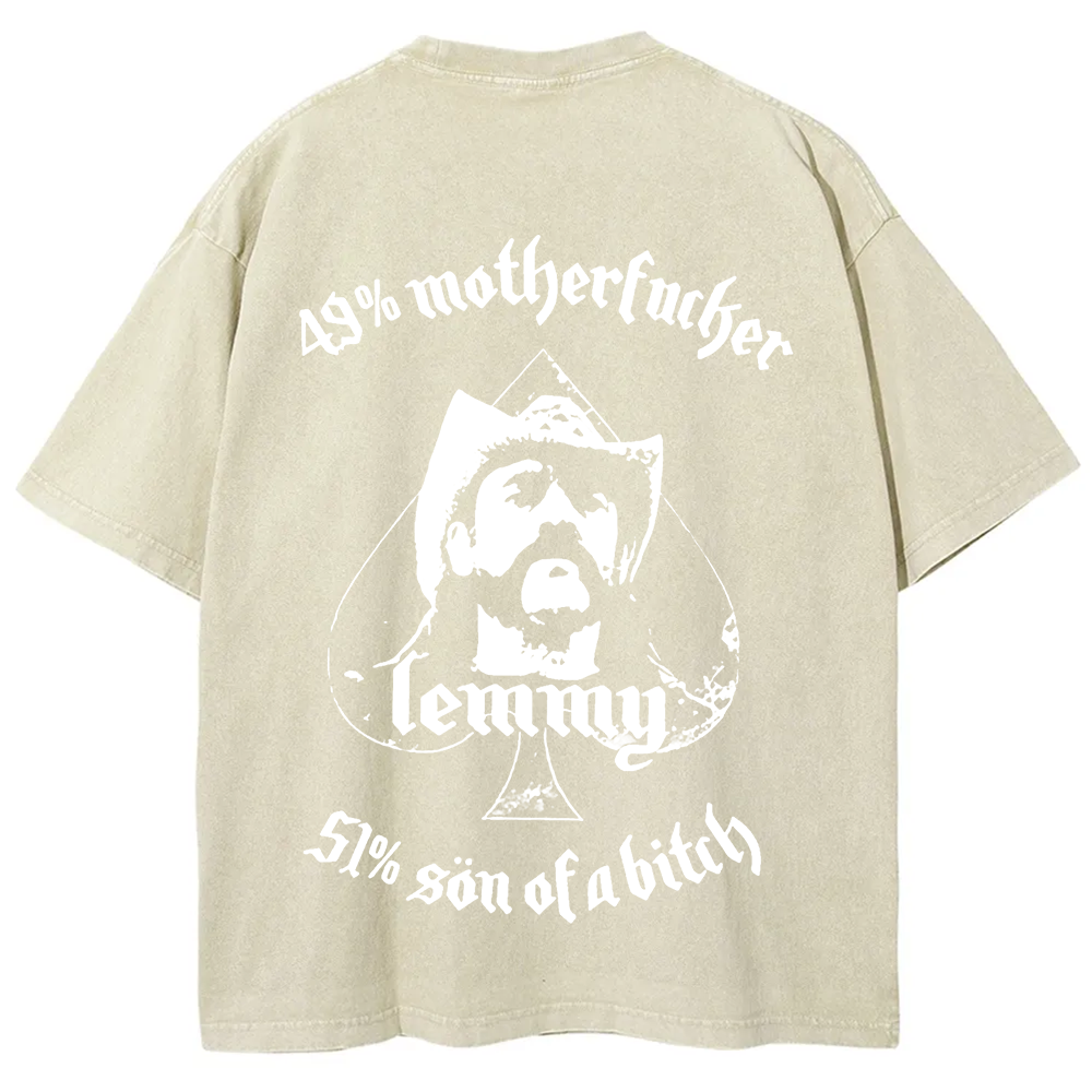  Motörhead Vintage Washed Lemmy Motorhead t-Shirt