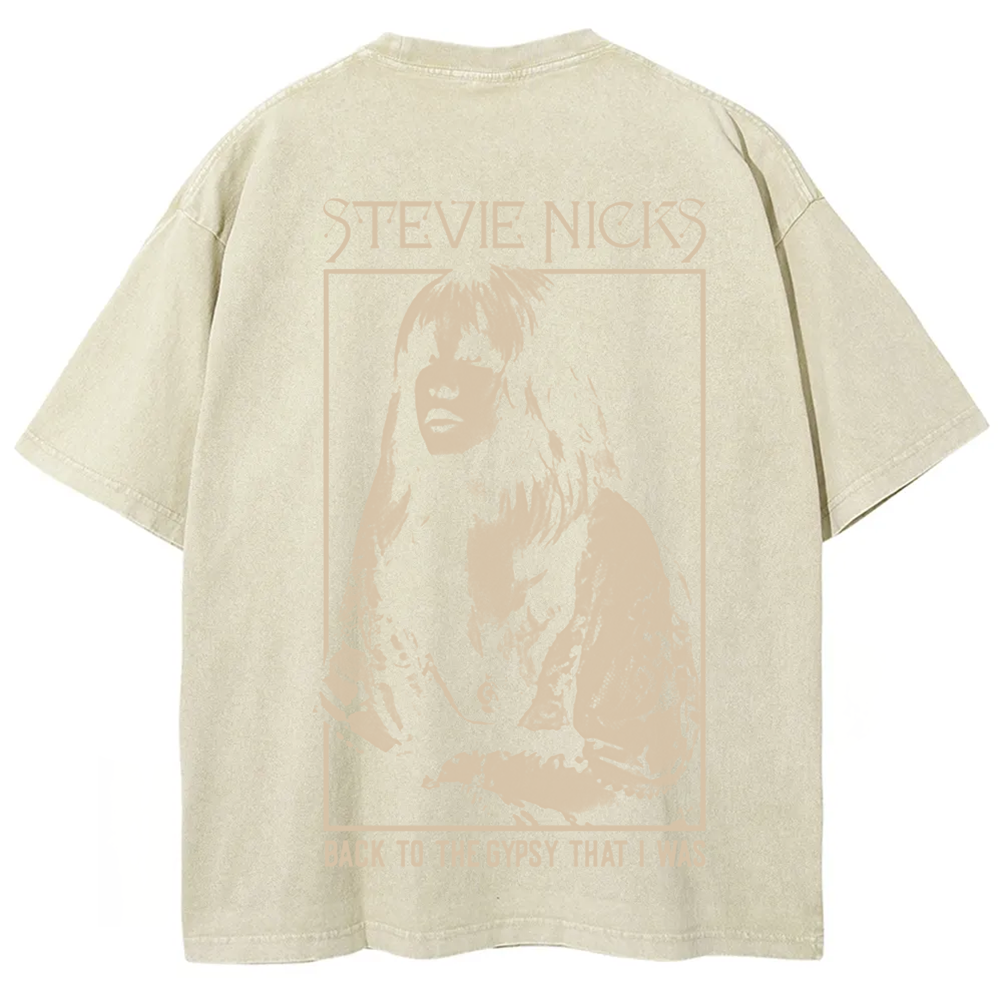 Stevie Nicks Singer Vintage Washed t-Shirt