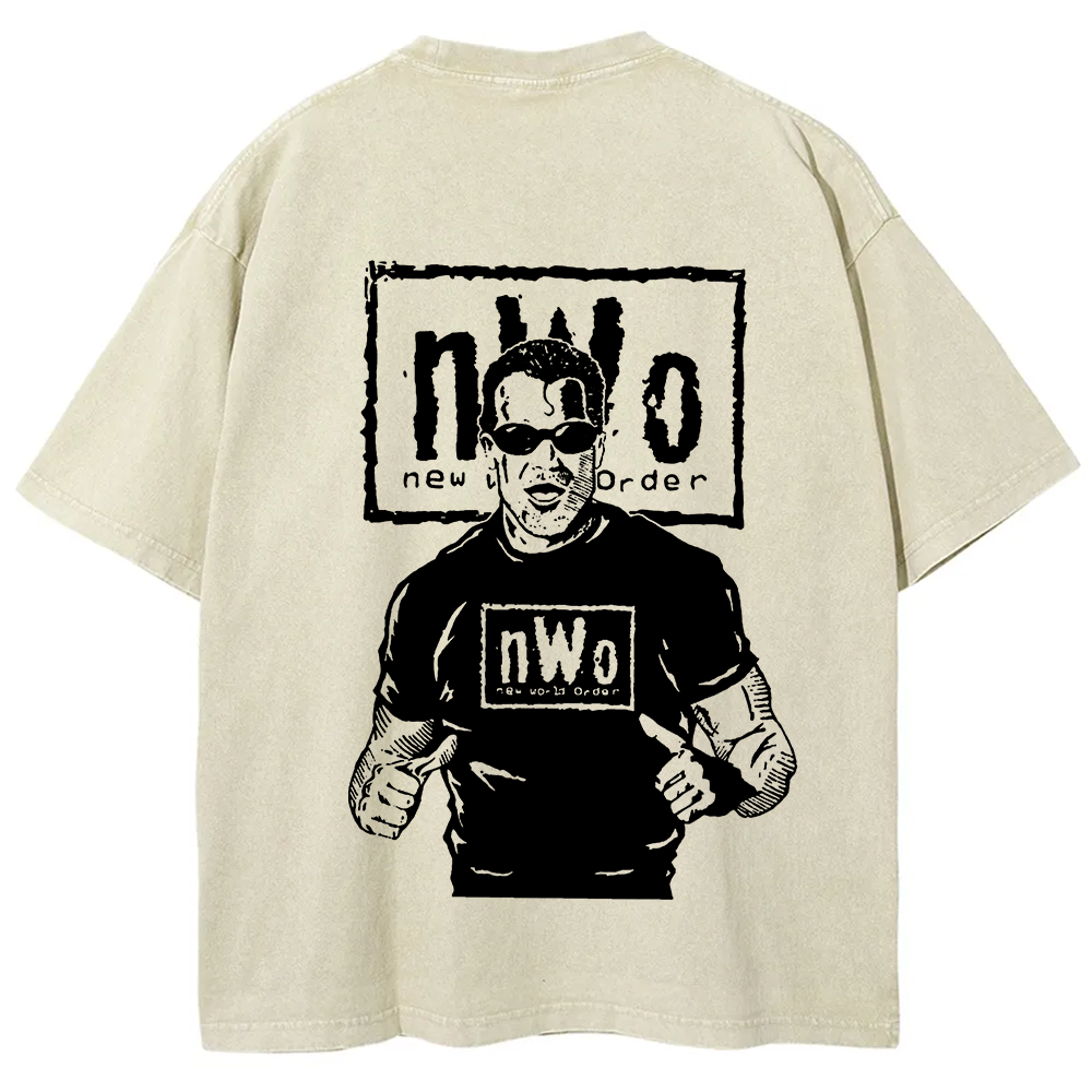 Wrestling Washed New World Order WWE t-Shirt