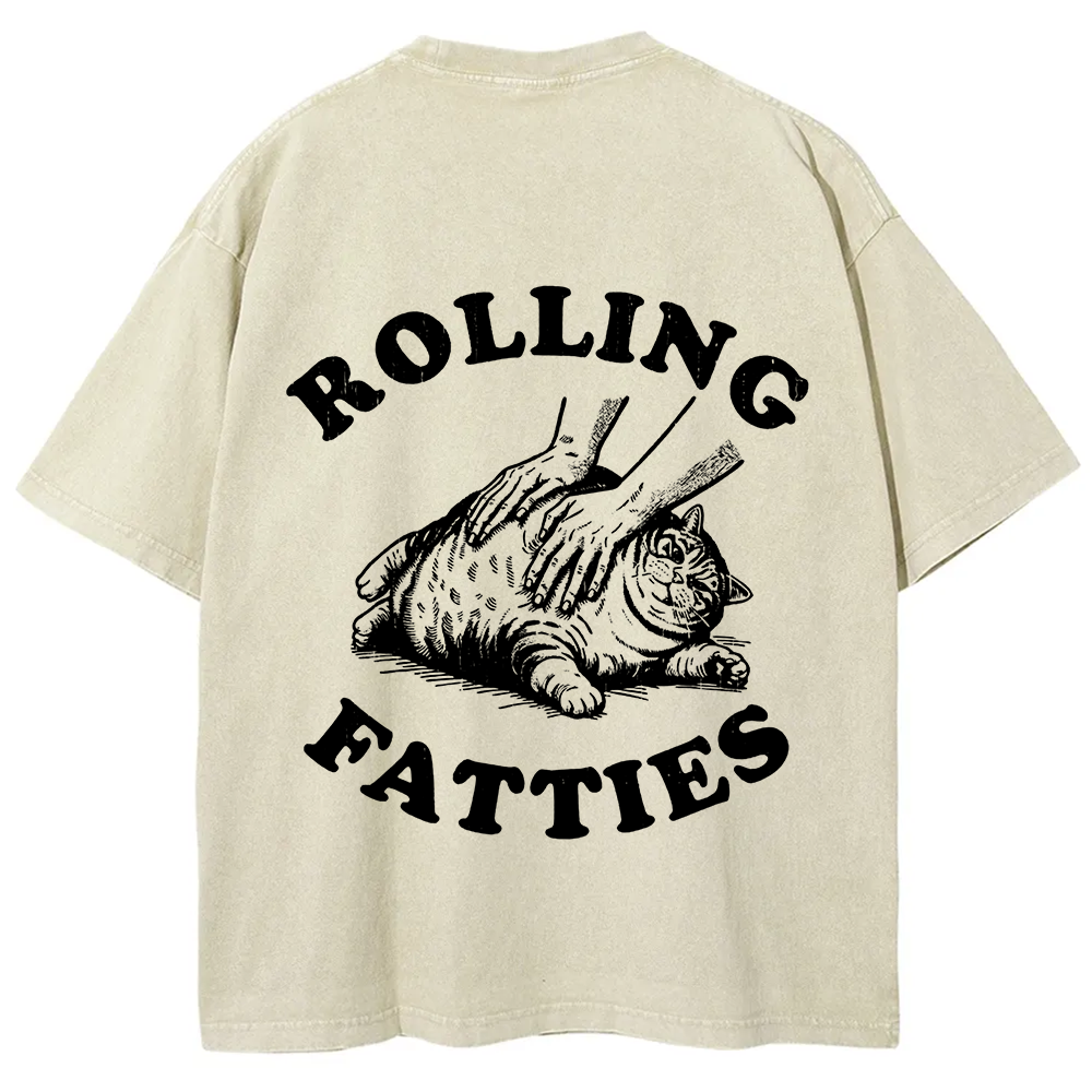 Unisex Rolling Fatties Print Classic t-Shirt