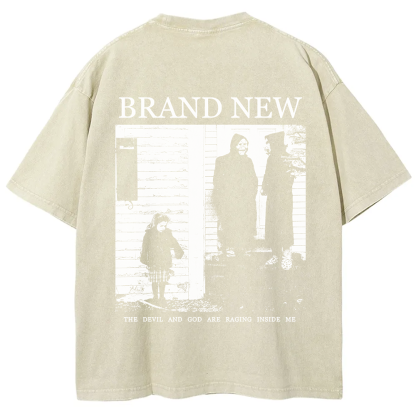 Washed Brand New Band t-Shirt