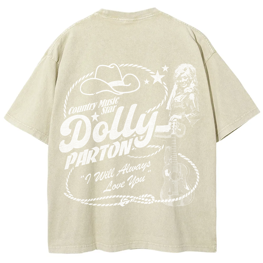 Dolly Parton Singer Washed t-Shirt
