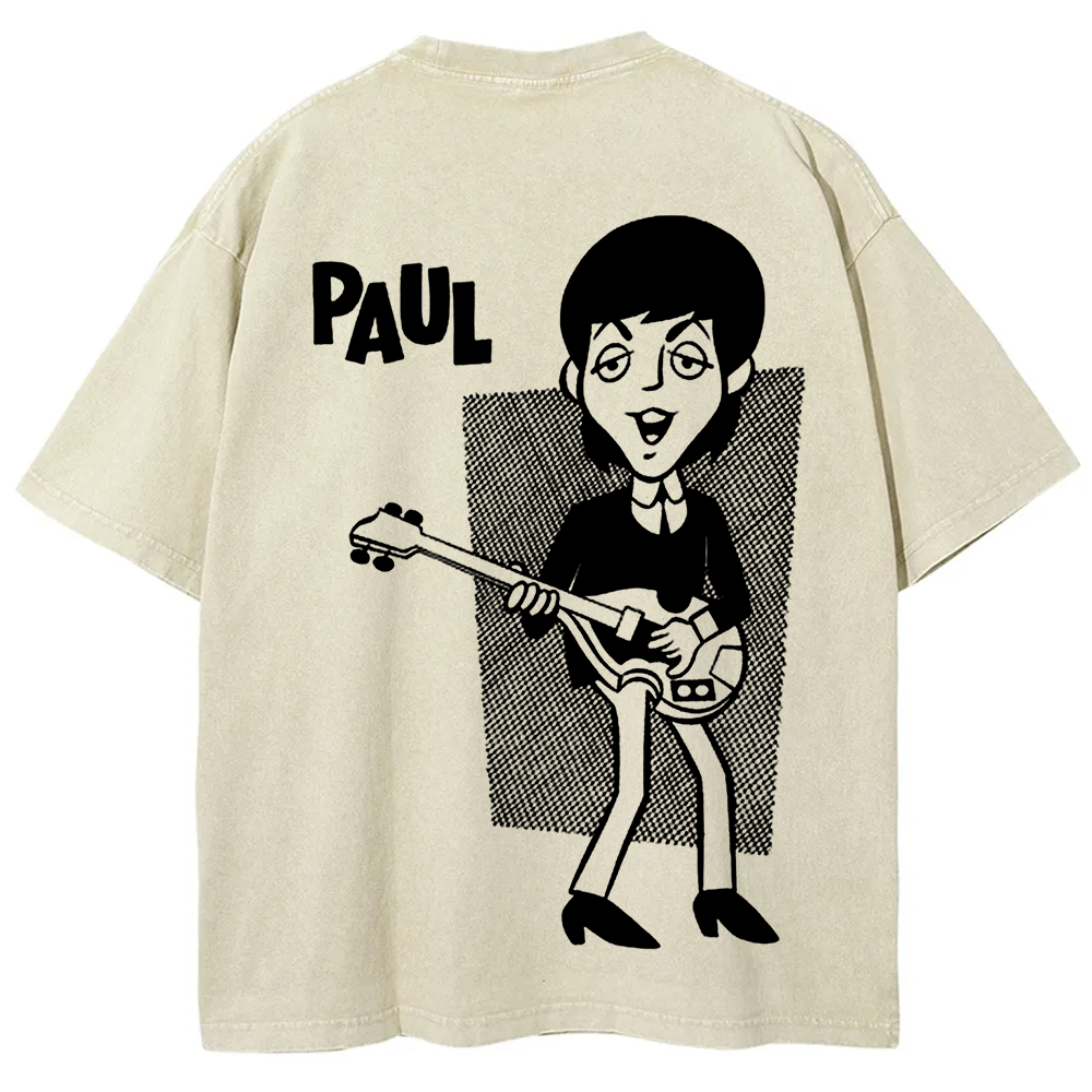 Paul McCartney Musicians Washed t-Shirt