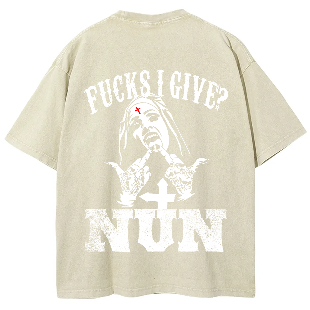 Unholy Nun Fucks Given Nun Unisex Classic Tank Top t-Shirt