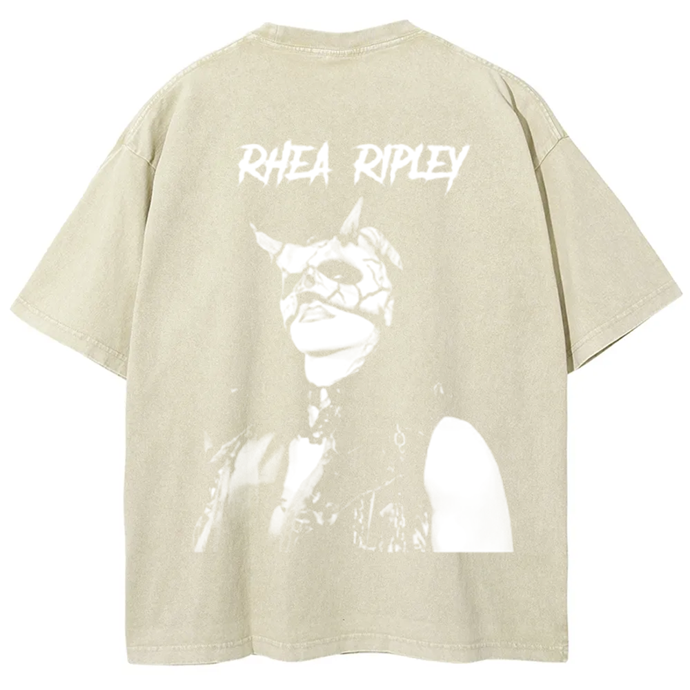 WWE Rhea Ripley The Mask Washed t-Shirt