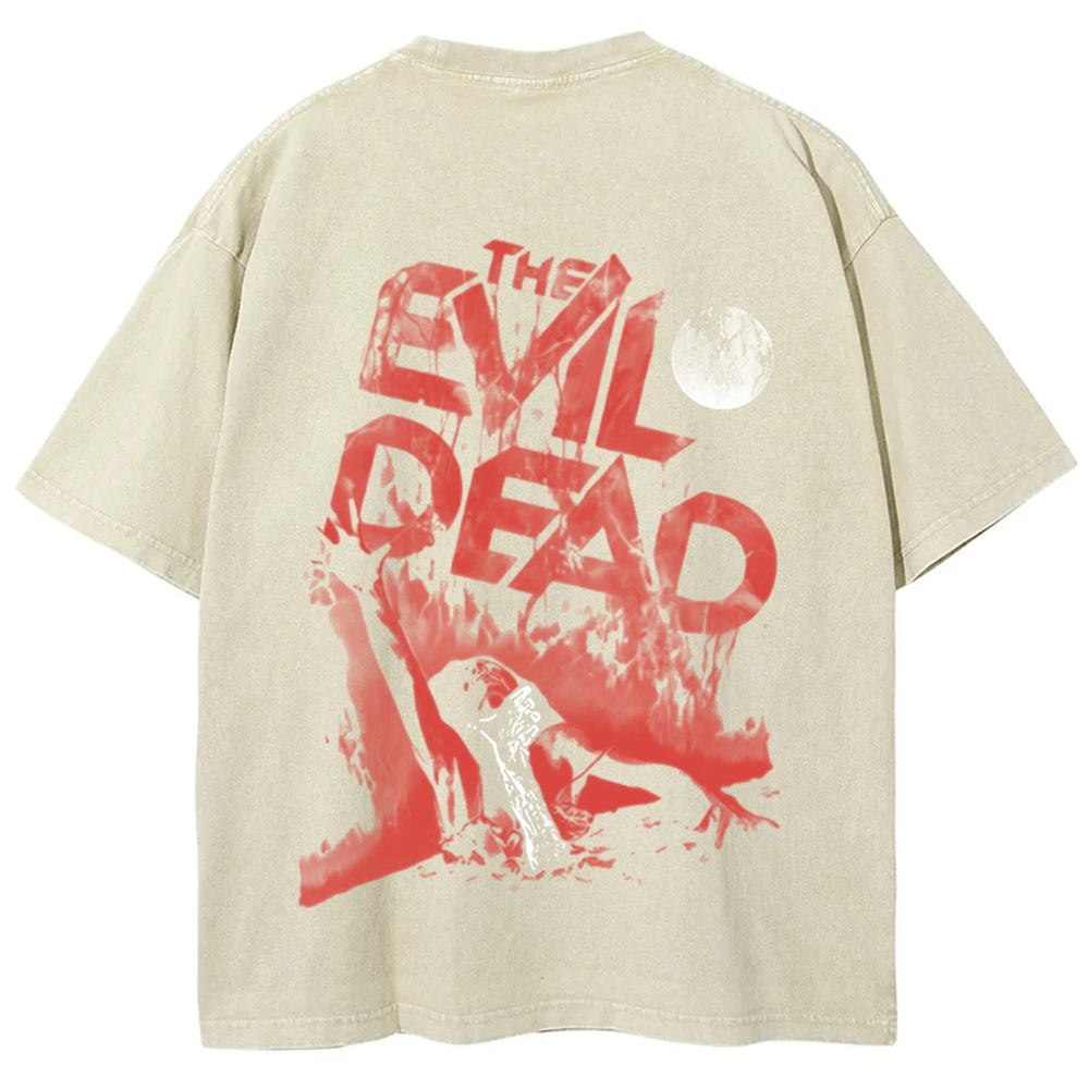 Unisex Vintage Washed  Evil Dead t-Shirt