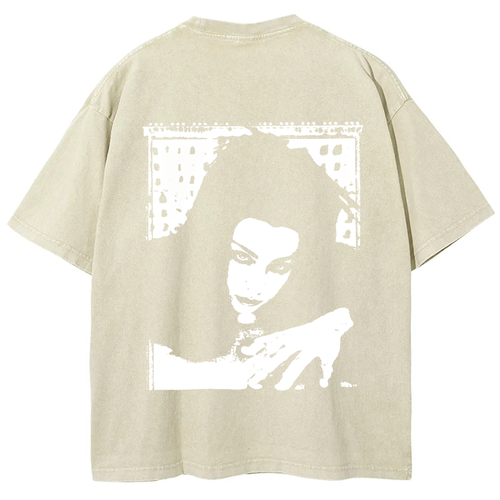 Unisex Vintage Washed Amy Lee Singer t-Shirt