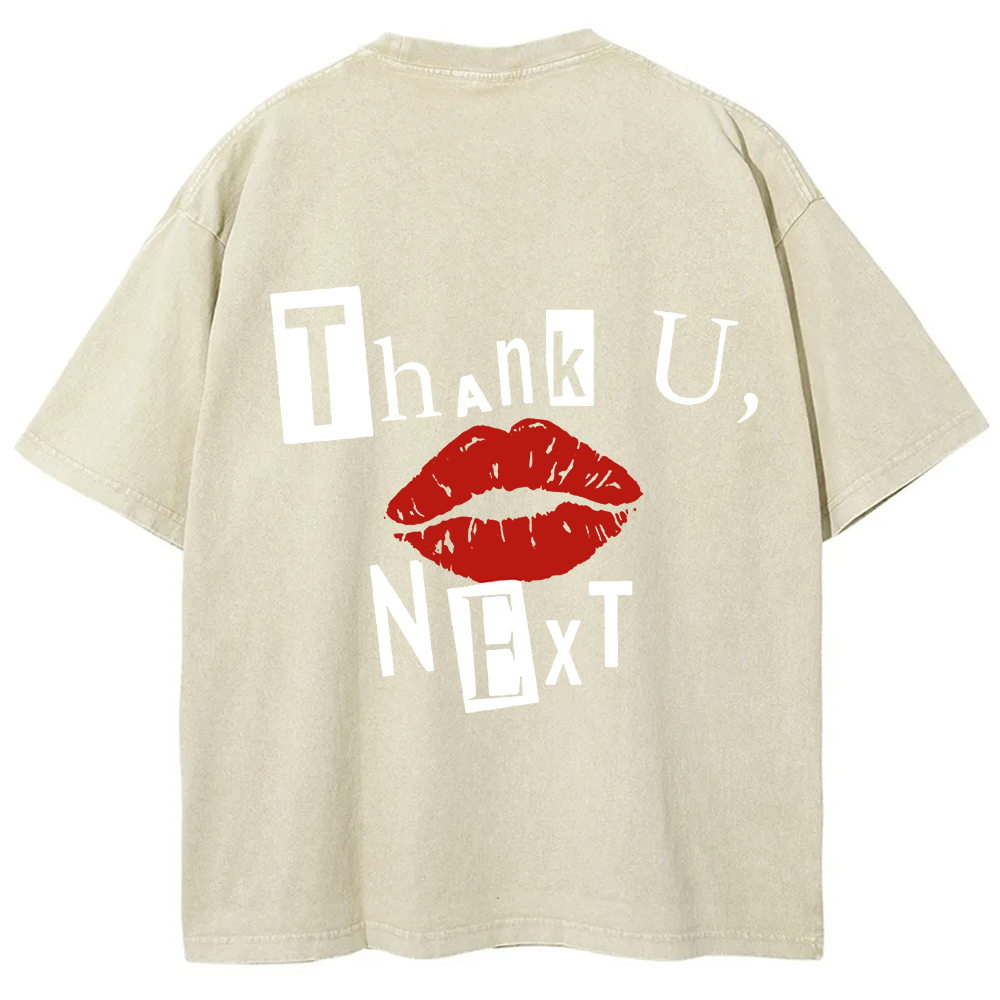 Unisex Vintage Washed Ariana Grande Singer t-Shirt