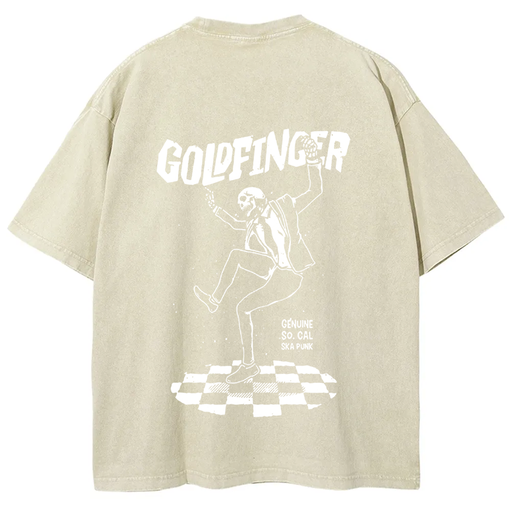 Unisex Vintage Goldfinger Band t-Shirt