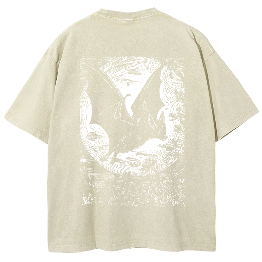 Unisex Vintage  Medieval Bat t-Shirt
