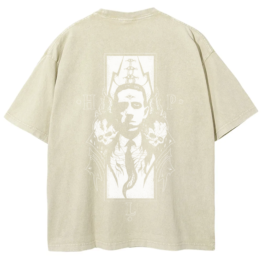 Unisex Vintage H.P. Lovecraft Celebrities  t-Shirt