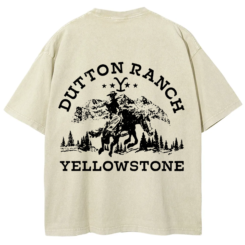 Unisex Vintage Yellowstone TV Series Casual Printed t-Shirt